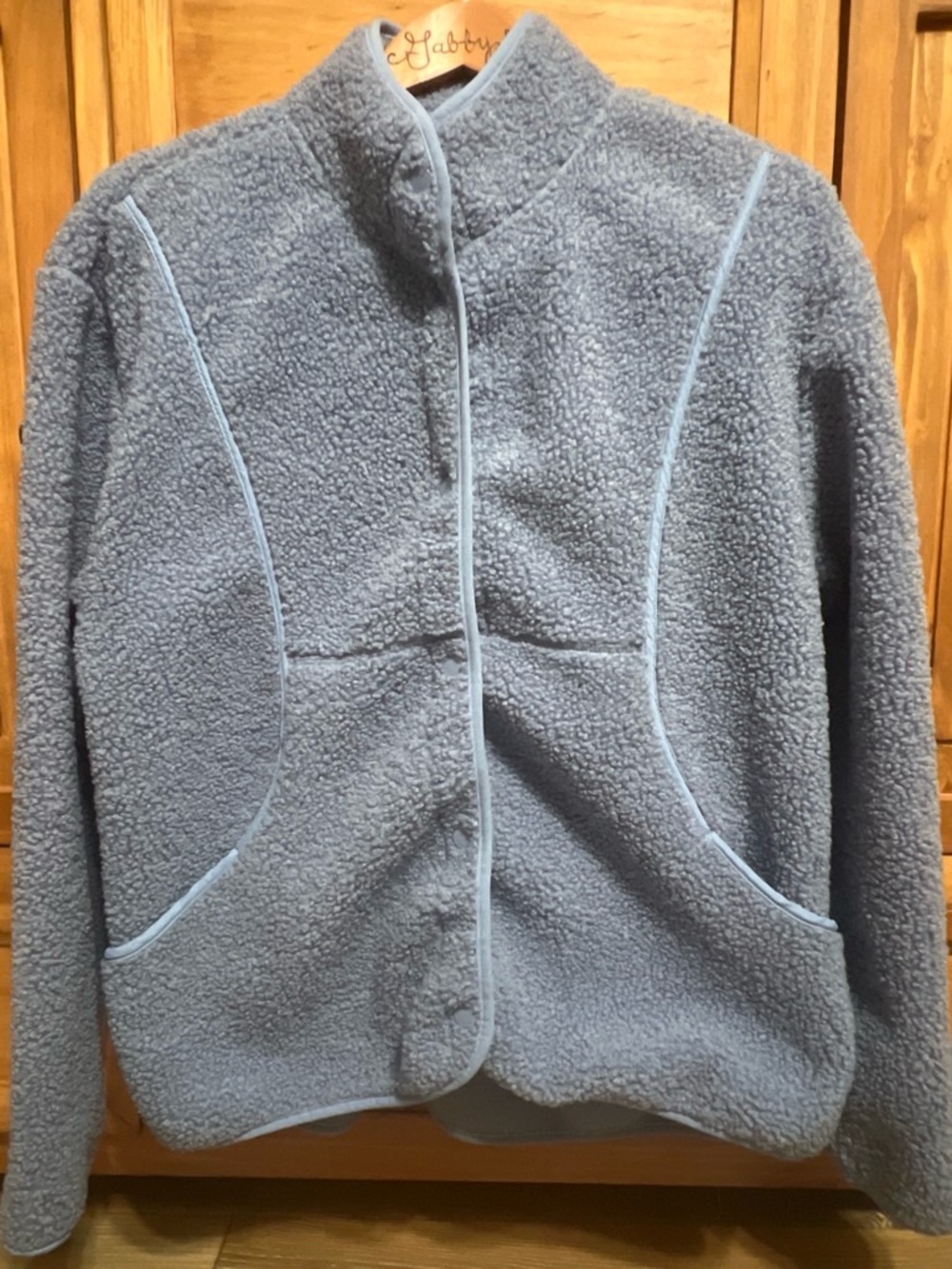 Avalanche Light Blue Teddy Jacket